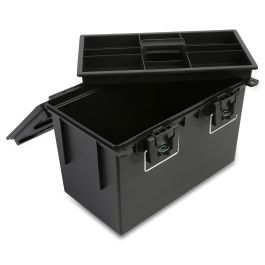 Sheffield 12701 XL Field Box With Lift Out Storage Tray Black   12701nopkg 64238 