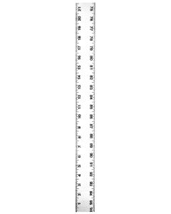 6 to 144 Straight Edge Rulers - Calibrated in Inches